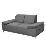 Sofa Tyner (2-Sitzer) Flachgewebe - Grau