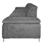 Sofa Tyner (2-Sitzer) Flachgewebe - Grau