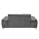 Sofa Tyner (2-Sitzer) Flachgewebe - Grau