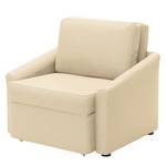 Fauteuil convertible Befasy Tissu Bona: Crème