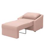 Fauteuil convertible Befasy Tissu structuré - Mauve