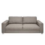 Sofa Ronks (3-Sitzer) Flachgewebe - Granit