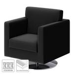 Fauteuil Nibley IV Cuir pigmenté - Noir