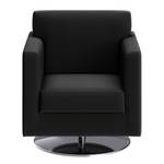 Fauteuil Nibley IV Cuir pigmenté - Noir