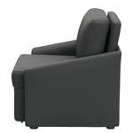 Slaapfauteuil Befasy structuurstof - Antraciet