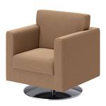 Fauteuil Nibley III Echt leer - Latte Macchiattokleurig