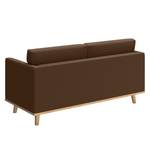 Sofa Nibley VI (2-Sitzer) Kunstleder - Nougat