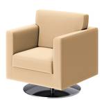 Fauteuil Nibley IV gepigmenteerd leer - Crème