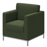 Fauteuil Nibley VI geweven stof - Antiek groen