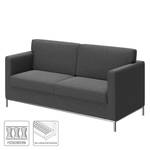 Sofa Nibley II (2-Sitzer) Webstoff - Grau