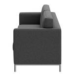 Sofa Nibley II (2-Sitzer) Webstoff - Grau