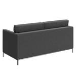 Sofa Nibley II (2-Sitzer) Webstoff - Grau