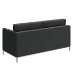 Sofa Nibley II (2-Sitzer) Webstoff - Anthrazit