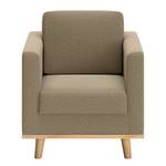 Fauteuil Deven XI geweven stof - Oud groen