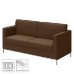 Sofa Nibley V (2-Sitzer) Kunstleder - Nougat