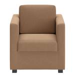 Fauteuil Deven I Echt leer - Latte Macchiattokleurig