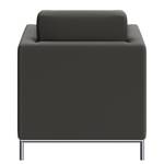 Fauteuil Deven VI gepigmenteerd leer - Antraciet