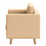 Sessel Deven VII Pigmentiertes Leder - Creme