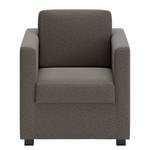 Fauteuil Deven IX Tissu - Gris foncé