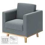 Fauteuil Deven XI Tissu - Bleu Gris