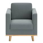 Fauteuil Deven XI Tissu - Bleu Gris