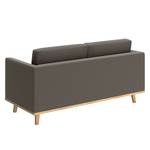 Sofa Deven IX (2-Sitzer) Webstoff - Dunkelgrau