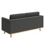 Sofa Deven XII (2-Sitzer) Antiklederlook - Anthrazit