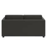 Sofa Deven IV (2-Sitzer) Pigmentiertes Leder - Anthrazit