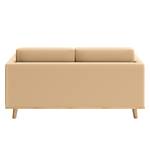 Sofa Deven VI (2-Sitzer) Pigmentiertes Leder - Creme