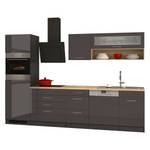 Küchenzeile Vigentino II Graphit - Mit Elektrogeräten