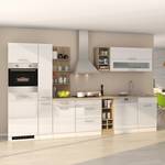 Keukenblok Vigentino VI Hoogglans wit - Met elektrische apparatuur