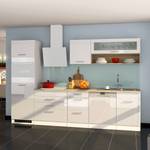 Küchenzeile Vigentino II Hochglanz Weiß - Ohne Elektrogeräte