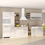 Küchenzeile Vigentino VI Hochglanz Weiß - Ohne Elektrogeräte
