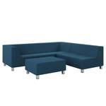 Loungegroep Marbella I (3-delig) vinyl - donkerblauw