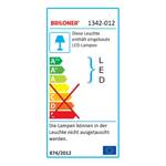 LED-Stehleuchte Lucian Kunststoff / Eisen - 1-flammig