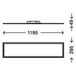 LED-Deckenleuchte  Simple Kunststoff / Aluminium - 1-flammig