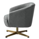 Fauteuil Ablon geweven stof - grijs