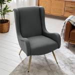 Sessel Emly Webstoff - Grau