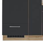 Küchenzeile Premium IV Inklusive Elektrogeräte - Schiefer Dekor
