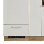 Küchenzeile Premium VI Inklusive Elektrogeräte - Matt Weiß