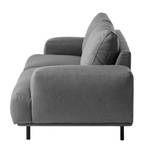 Sofa Nampa II (3-Sitzer) Webstoff - Hellgrau