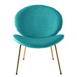 Fauteuil Zadar I Velours - Turquoise