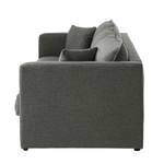 Sofa Dunard (3-Sitzer) Webstoff - Grau