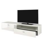 Tv-meubel now no. 14 Hoogglans wit - Links uitlijnen