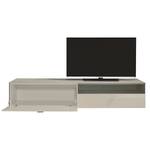Tv-meubel now no. 14 Hoogglans sahara grijs - Links uitlijnen