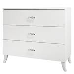 Commode Soyana Blanc - Bois manufacturé - 104 x 92 x 46 cm