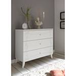 Commode Olema Blanc - Bois manufacturé - 104 x 92 x 46 cm