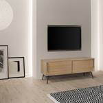 Tv-meubel Ashburn II Eikenhout/wit