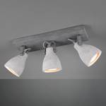 Plafondlamp Concrete aluminium - 3 lichtbronnen - Aantal lichtbronnen: 3