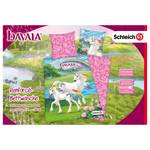 Beddengoed Schleich Bayala Katoen - roze - 135x200cm + kussen 80x80cm